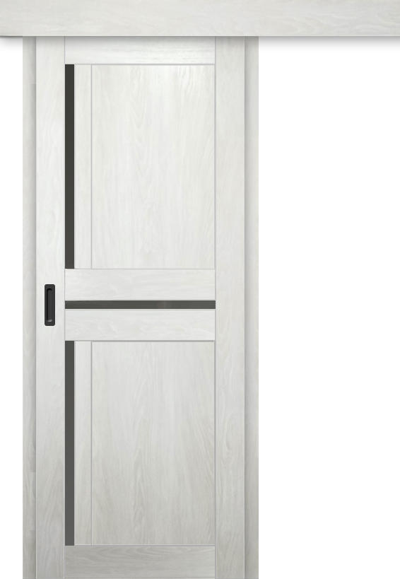 Межкомнатная дверь-купе ДП DIM I-5.1к Blond Wood / Сатинато Графит