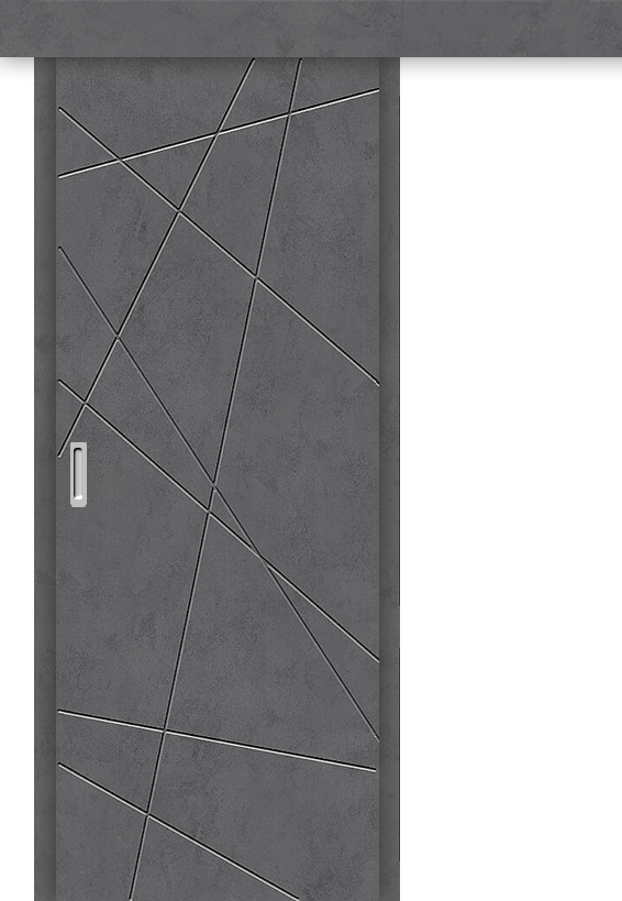 Межкомнатная дверь-купе Граффити-5.Дк Slate Art