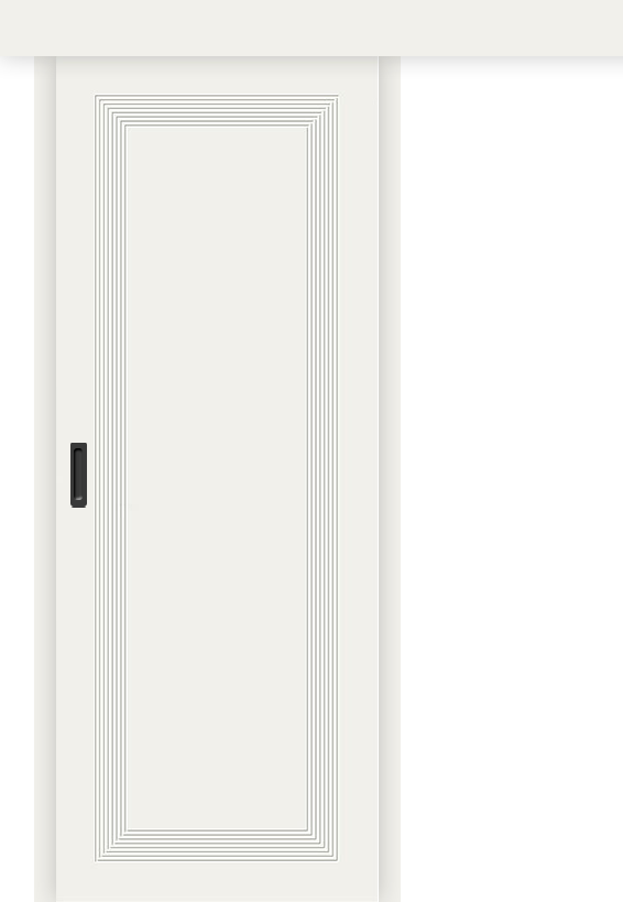 Межкомнатная дверь-купе Граффити-20к Whitey