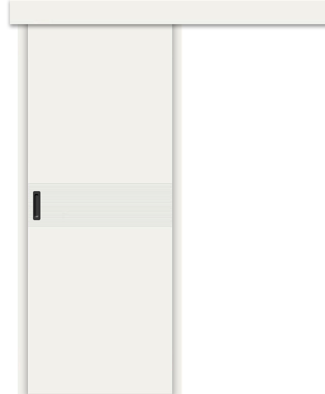 Межкомнатная дверь-купе Граффити-23к Whitey