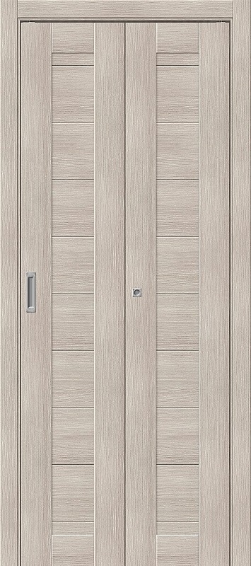 Межкомнатная дверь с Экошпоном Браво-21 скл. Cappuccino Melinga