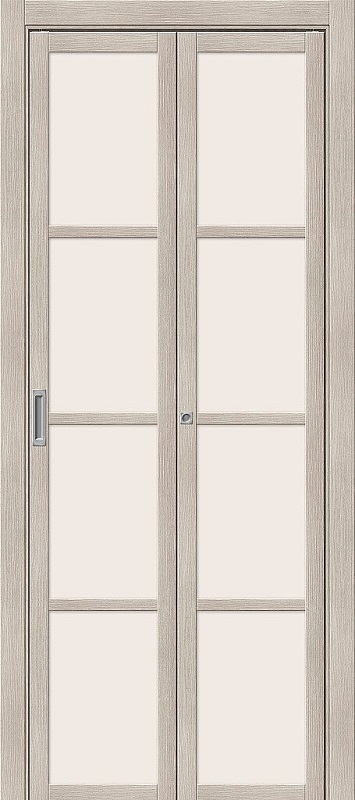 Межкомнатная дверь с Экошпоном Твигги-11.3 скл. Cappuccino Melinga / Magic Fog