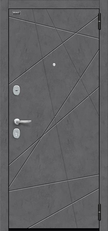 Металлическая дверь Граффити-5.5 Kale Slate Art/Look Art