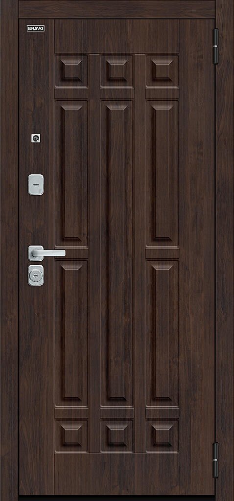 Металлическая дверь Форм/BChrome Almon/Bianco Melinga