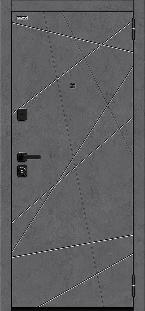 Стальная дверь Граффити-5/SBlack Slate Art/Look Art