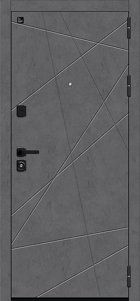 Металлическая дверь Граффити-5/SBlack Slate Art/Look Art