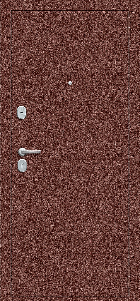 Входная дверь Optim Тайга-7 Антик Медный/Бежевый клён