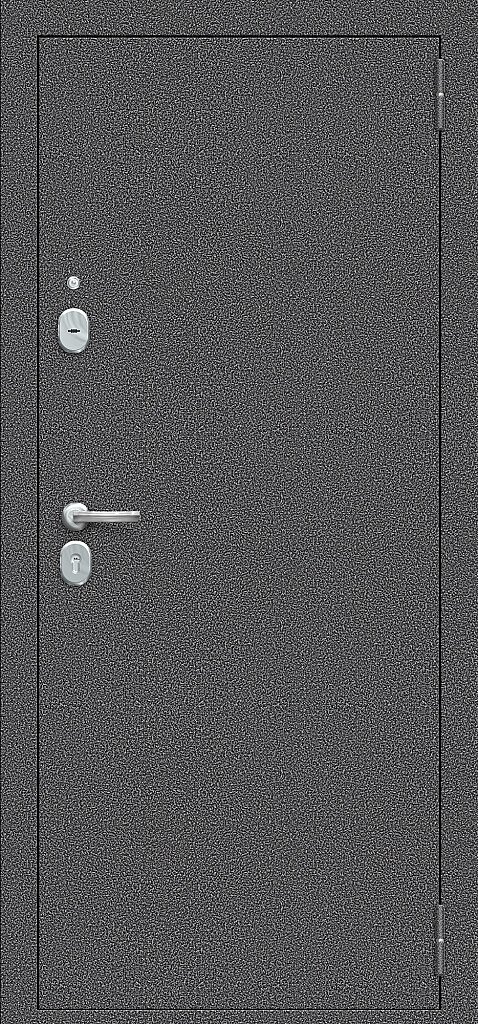 Входная дверь Optim Тайга-7 Антик Серебряный/Белый